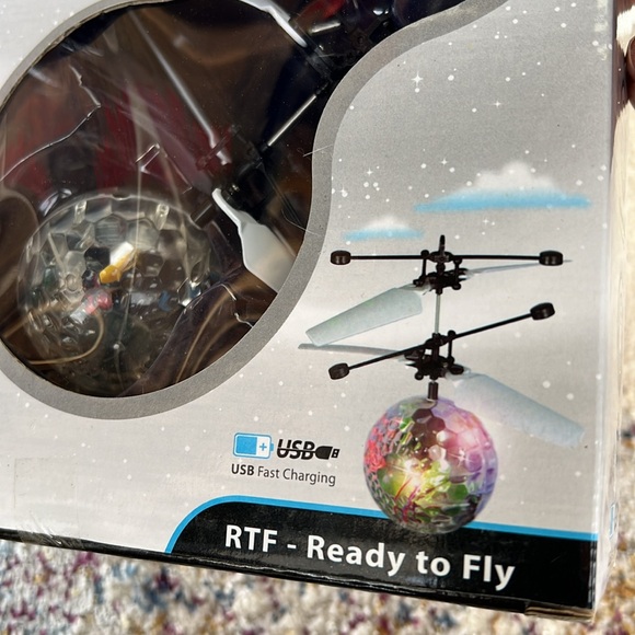 Other - NWT Fun Factory Mini Flyer Induction Flying Drone Ready to Fly USB Charging